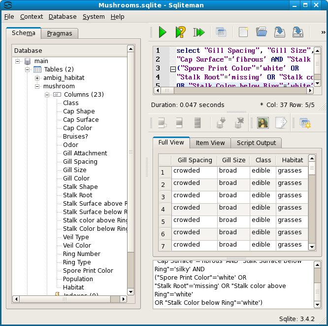 sqliteman dependency test grasses node 351