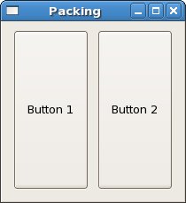 Packed buttons